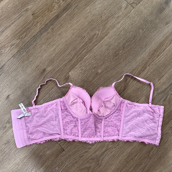 Cosabella Pink Lace Bralette - Picture 2 of 6
